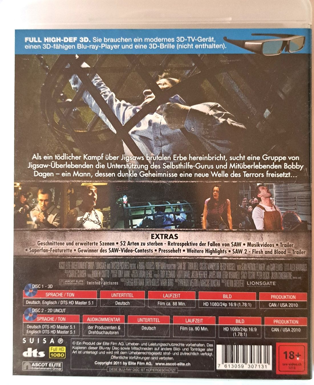 Tutti i DVDs: SAW VII – Usato da Tenniken venduto da mik_6mxg 3