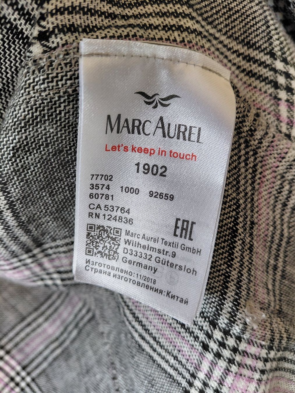 Giacche: Damen Longblazer - Marc Aurel - Leinen - Grösse 38 – Usato da Oberrieden venduto da ZH_Lake_2019 4