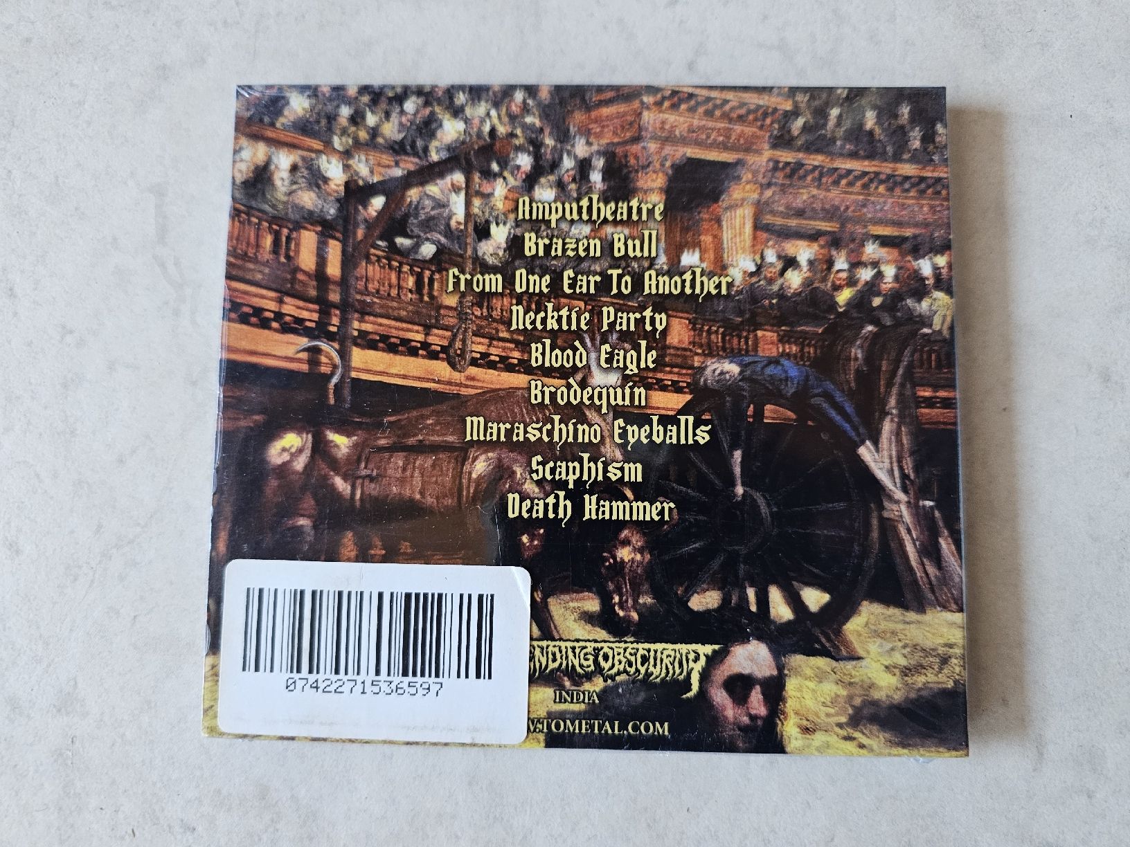 CD: Gutslit  -  Amputheatre  /  Fabrikneu Digipak – Nuovo e nell'imballaggio originale da Schneisingen venduto da backstore24 1