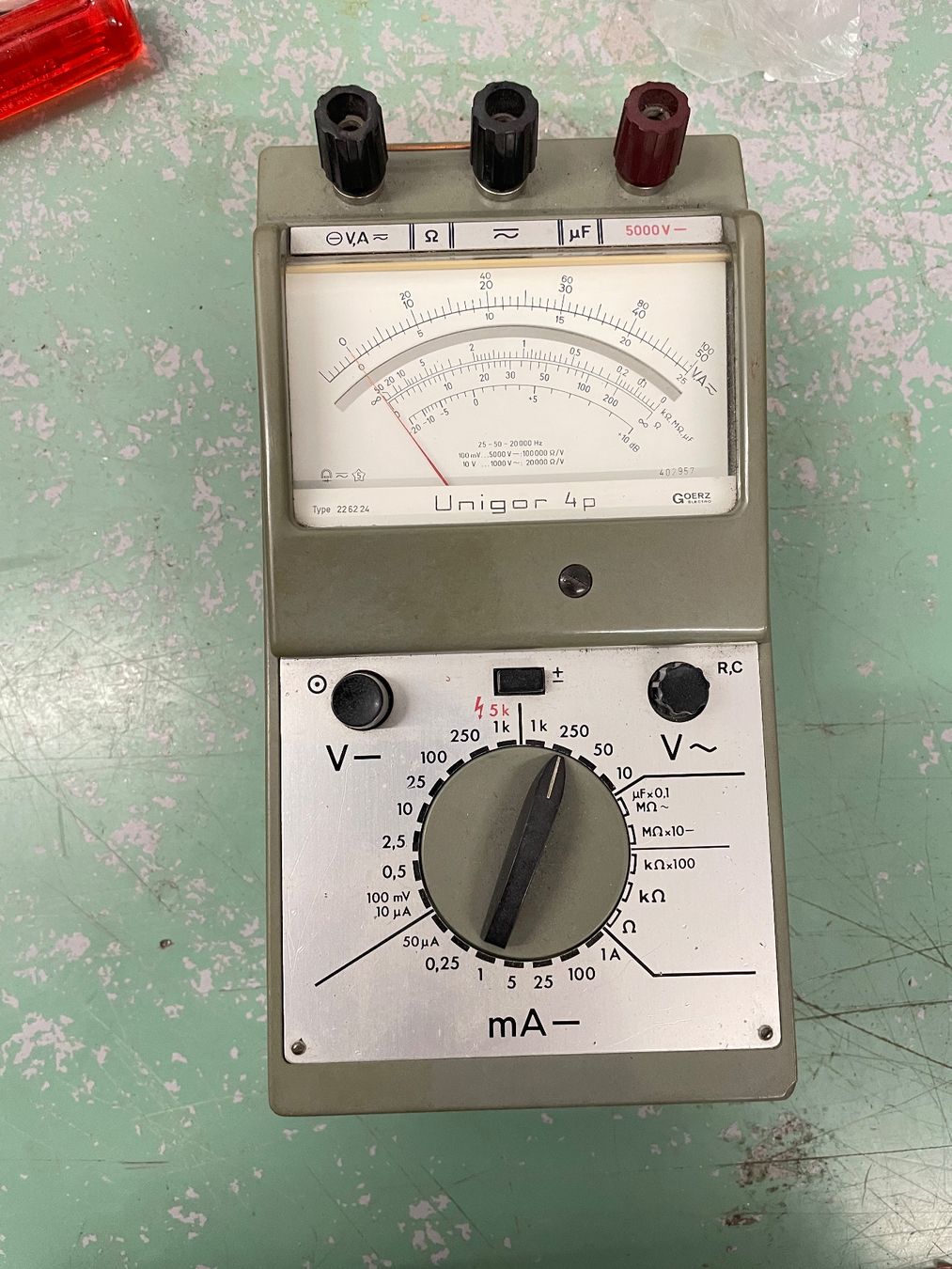Misurare: Analog Messgerät ohne Kabel – Usato da Herbetswil venduto da adobe326