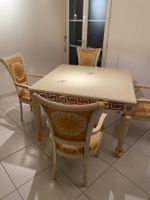 Esstisch Tisch mit Polsterstuhl Polsterstühle