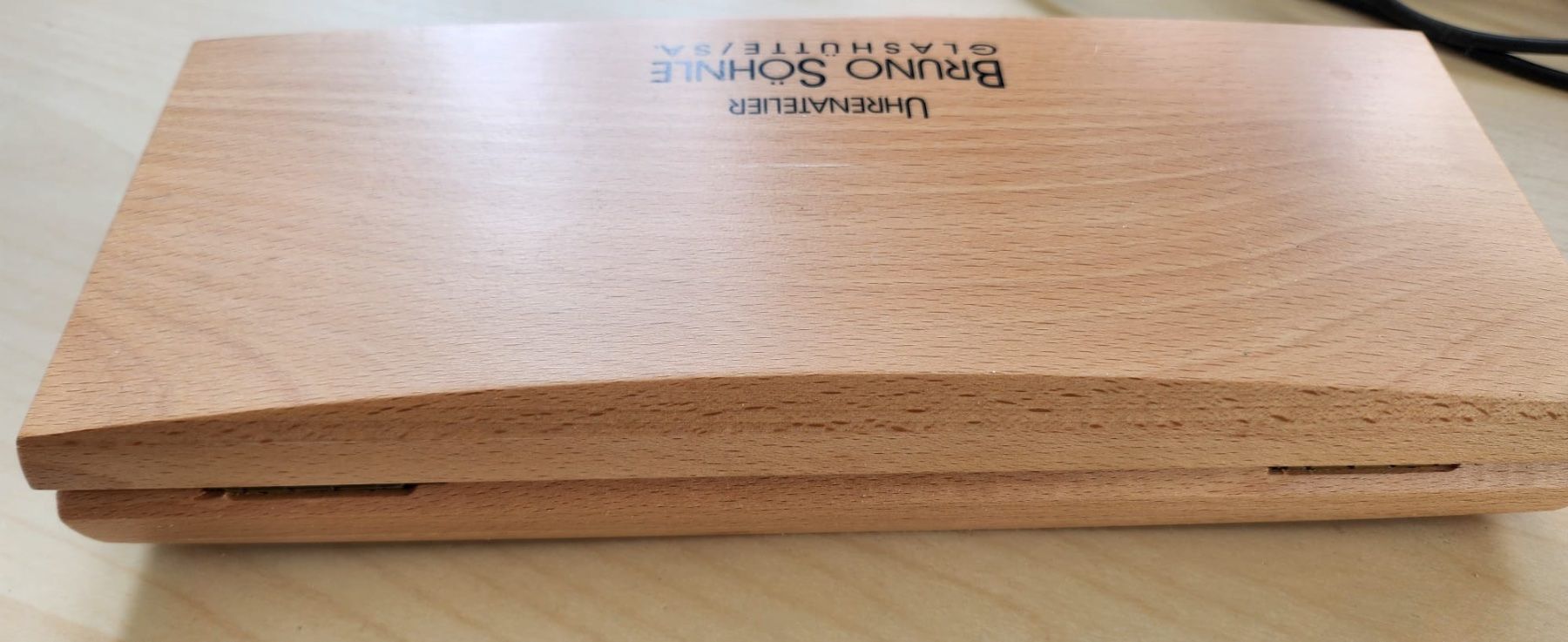 Scatole porta orologi: Uhrenbox Holz Bruno Söhnle Glashütte – Usato da Kilchberg ZH venduto da jul_d2j2 1