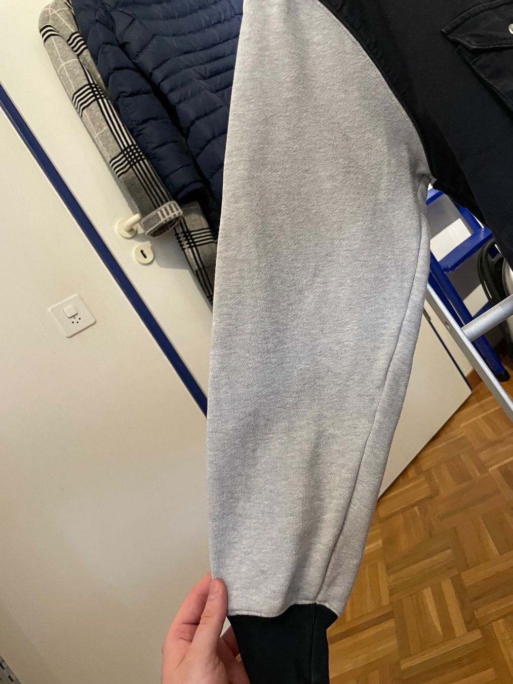 Palace Maglioni & Felpe: PALACE Patchwork Tri-Ferg Crewneck Grey / Blue, Size M – Usato da Nyon venduto da vallon_p38 8