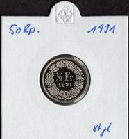 50 Rappen 1991 stgl.