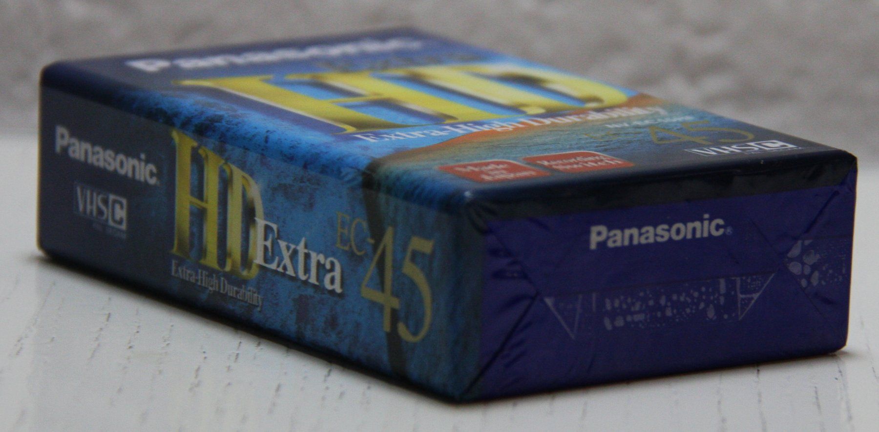 Cassette vuote: PANASONIC EXTRA HD 45 Min. VHS-C – Nuovo e nell'imballaggio originale da Fisibach venduto da he-man210 1