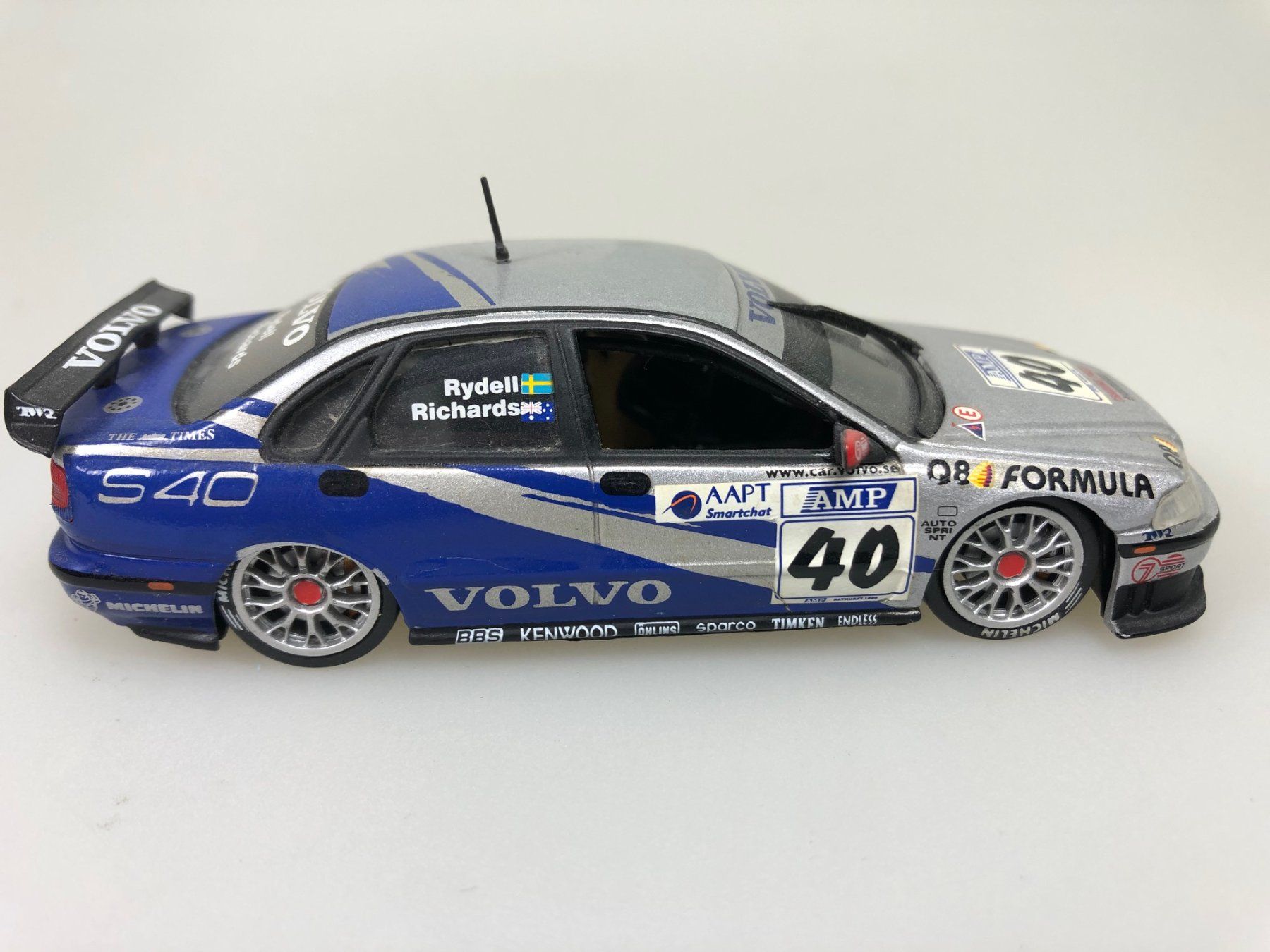 Volvo Modellautos: Volvo S40 BTCC - Onyx - 1:43 – Gebraucht aus Widen von Himan 3