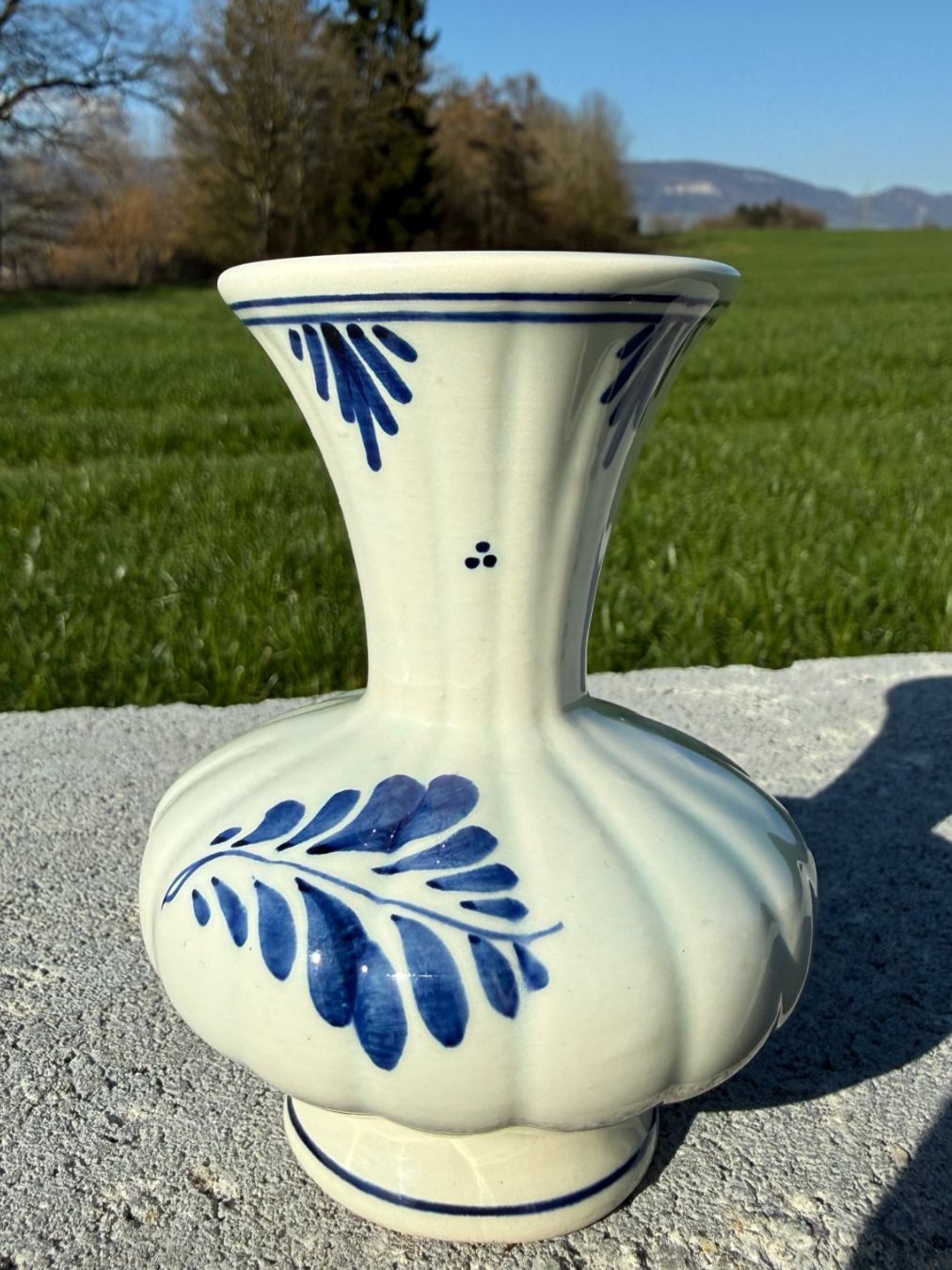 Vasi & Recipienti: DELFT  HOLLAND  BLUMENVASE  KERAMIK – Usato da Subingen venduto da ArtBead 1
