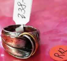 Ring Silber/Gold 925 S PE Perli (R14)