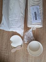 Bio Set: 400 Becher (+400 Deckel 400 Einlage 400 Spaten)
