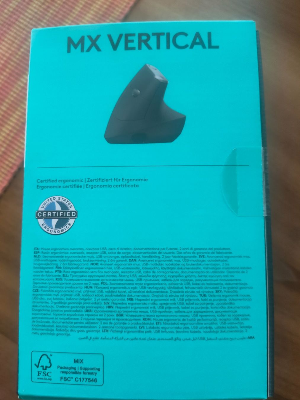 Logitech Mouse: Logitech MX Vertical, neuwertig, ergonomische Maus – Nuovo e nell'imballaggio originale da Embrach venduto da vic_tz6h 3