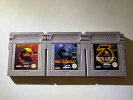 Mortal Kombat 1 & 2 & 3 - Nintendo Game Boy - USA/EUR Module