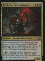 TCG Magic The Gathering MTG De BRO 214 FOIL Genie des Schrot
