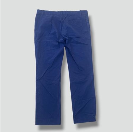 Lacoste retro casual blue chinos herren hose sommer