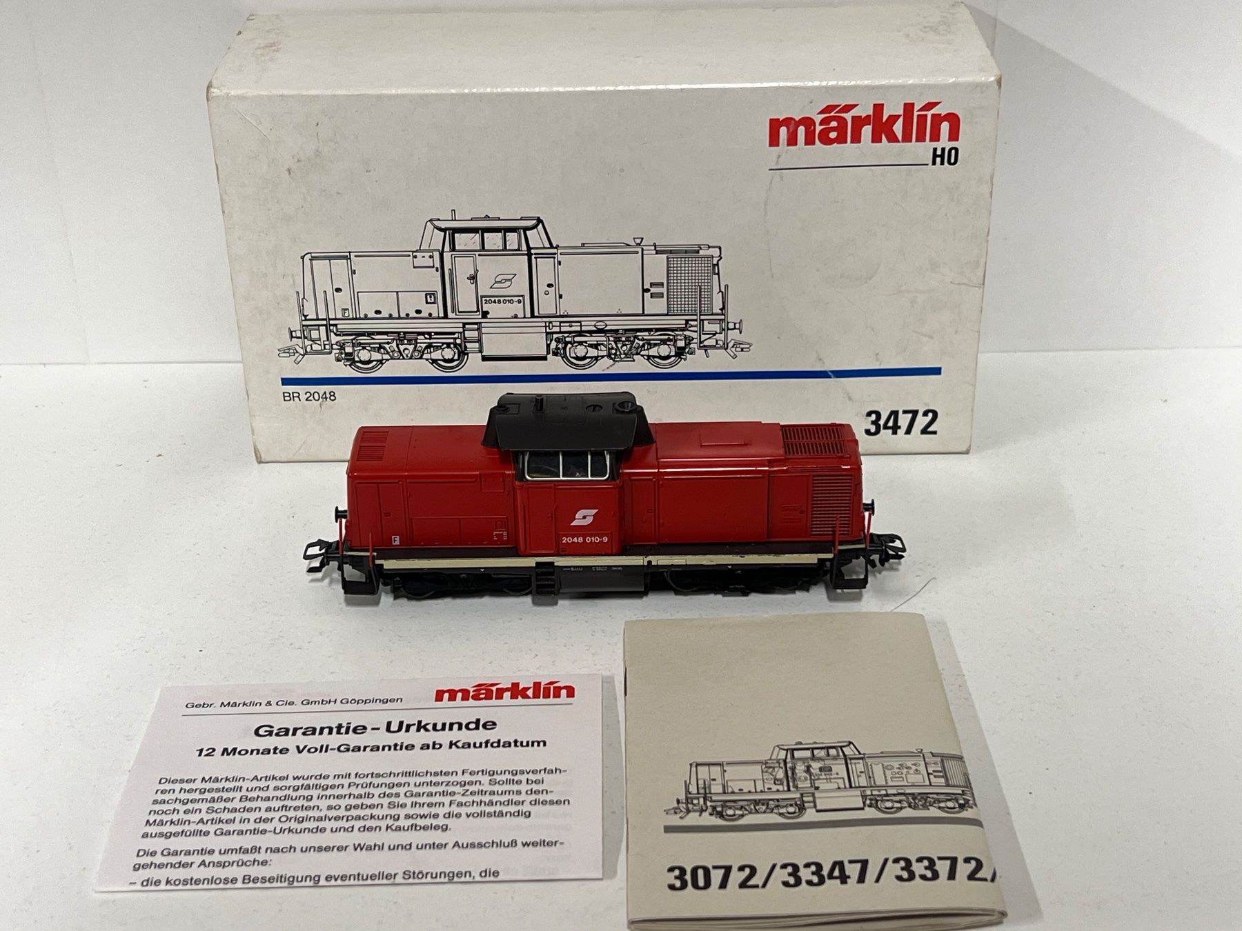 Märklin Modellini di ferrovie: Märklin 3472  BR 2048 ÖBB   H0 AC ANALOG – Usato da Neuenhof venduto da ludovicco