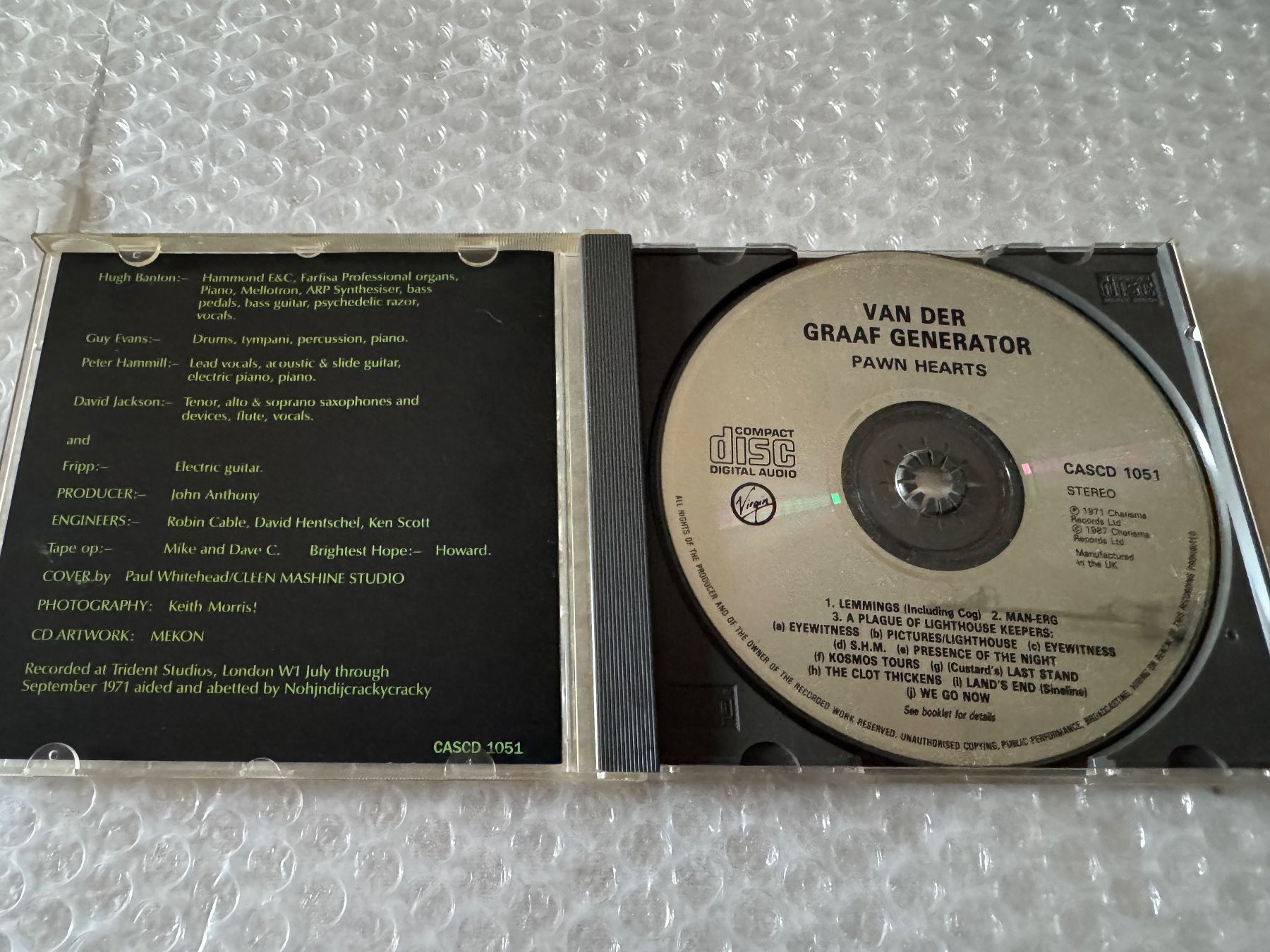 CD: Van der Graaf Generator - Pawn Hearts – Usato da Duggingen venduto da Kisha010 1
