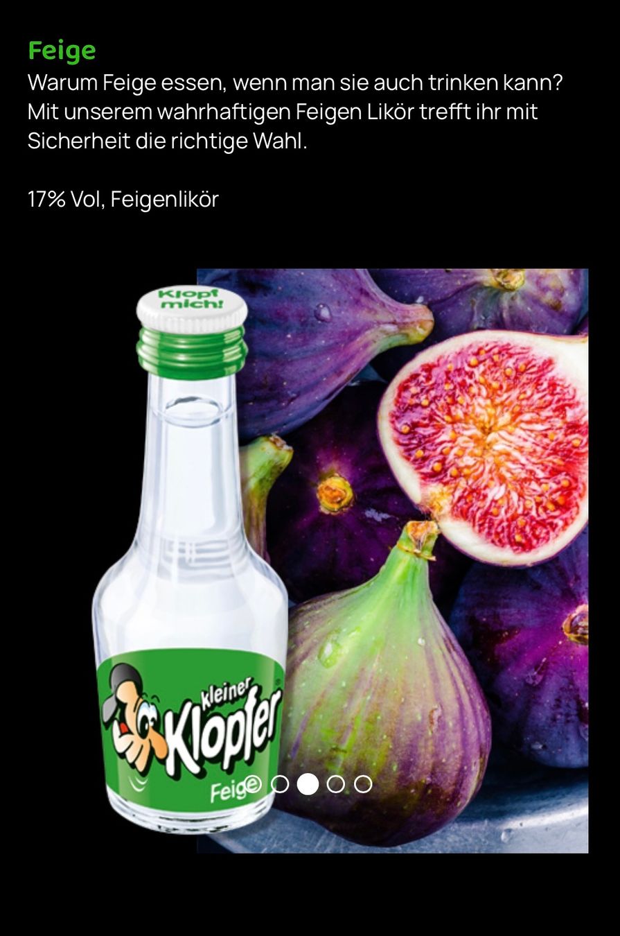 Bevande alcoliche: Kleiner Klopfer Fun Mix 25 Shots, 5 Sorten – Nuovo e nell'imballaggio originale da Basel venduto da Seifehuesli 5