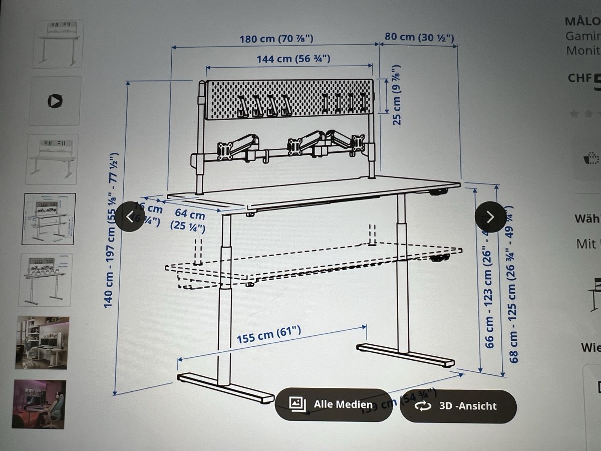 Ikea Schreibtische: IKEA Schreibtisch – Neu und originalverpackt aus Würenlingen von vauzwo 2
