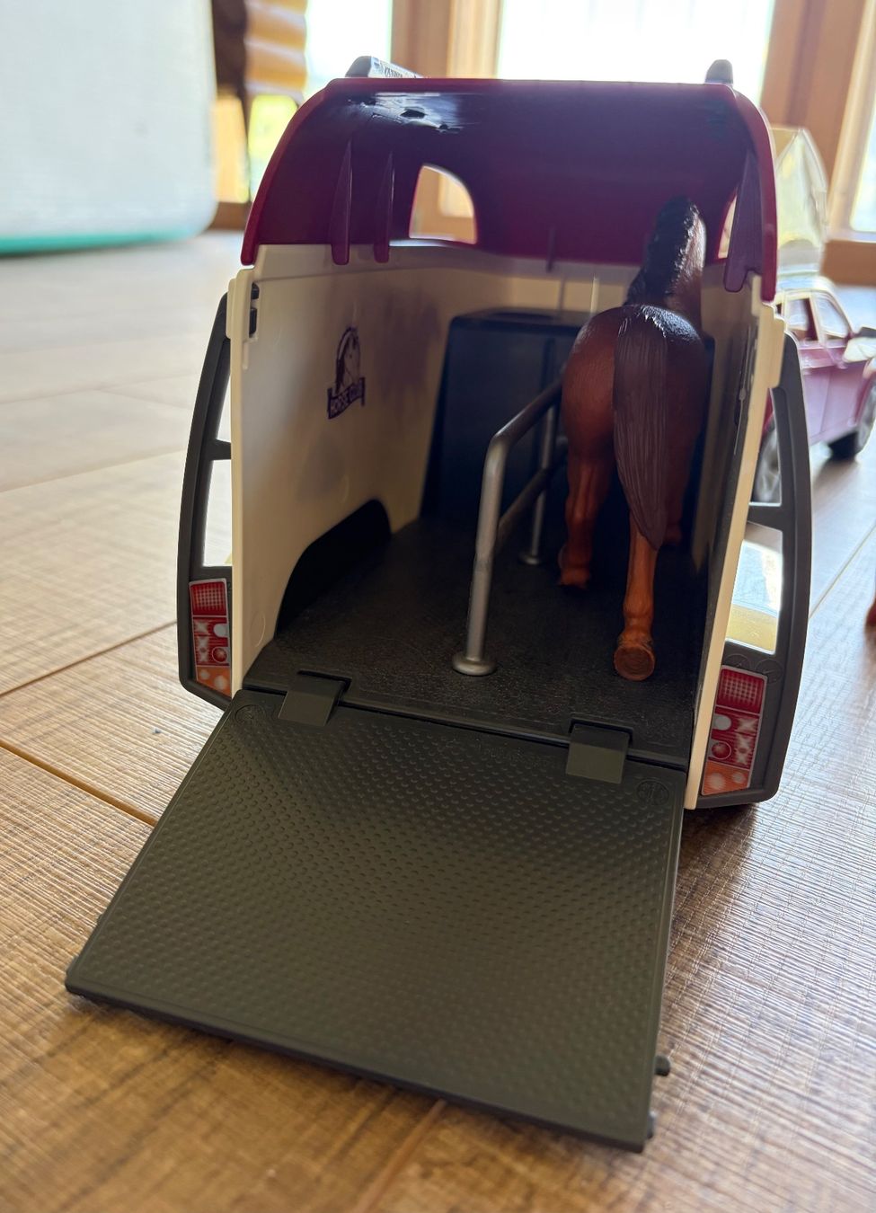 Schleich Spielzeuge: Schleich Set Pferd, Auto und Transporter – Gebraucht aus Scharnachtal von Annanass 2