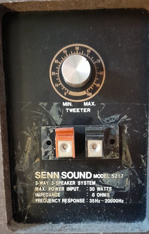 Alte Lautsprecher Senn Sound Kaufen auf Ricardo