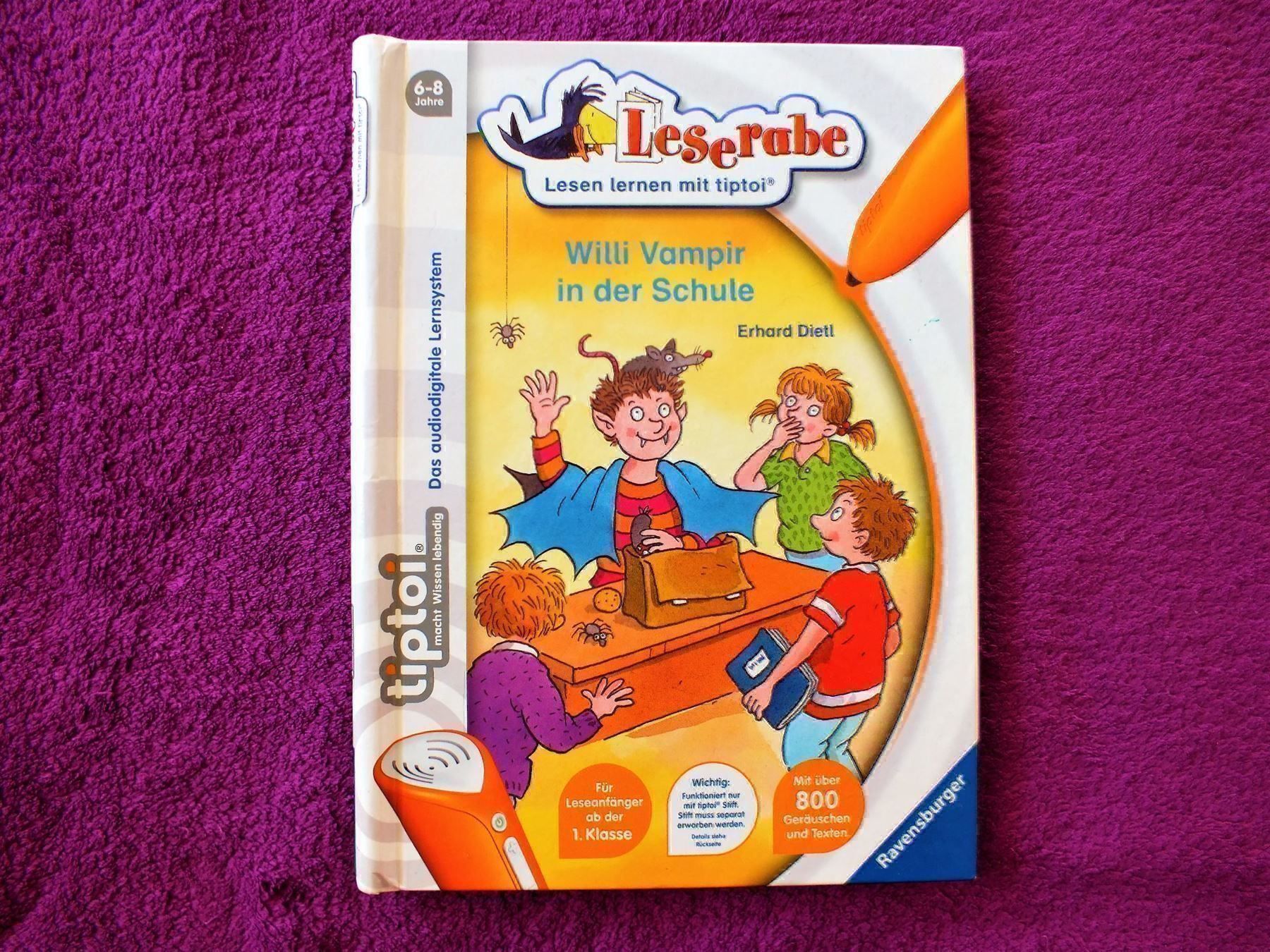 Libri: tiptoi - Leserabe Buch - Willi Vampir in der Schule – Usato da Müllheim Dorf venduto da Seeeule01