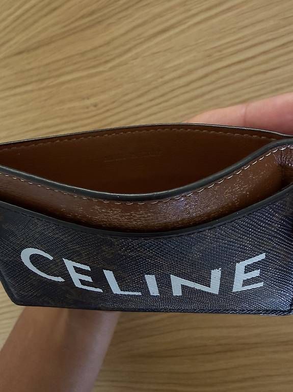 Celine Portafogli: CELINE Triomphe Monogram Card Holder – Usato da Wallisellen venduto da rac_sy2x 2