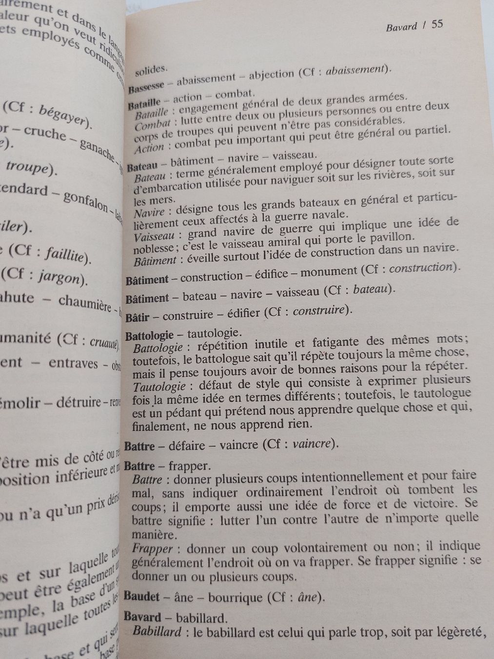 Libri: livre 'dictionnaire des synonymes'  – Usato da Puidoux venduto da ndtindebergen 2