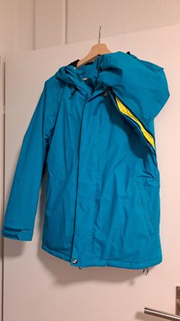 Snowboardjacke Volcom, Gr. M, türkis-blau