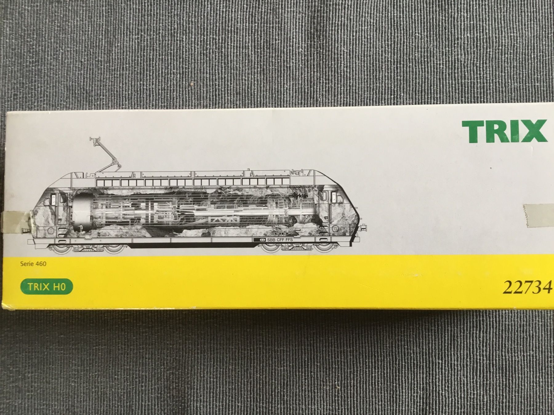 Trix Modellini di ferrovie: Trix 22734 E-Lok Re 460 SBB H0 ESU Lokpilot 5 Decoder – Usato da Augst BL venduto da Bahama03