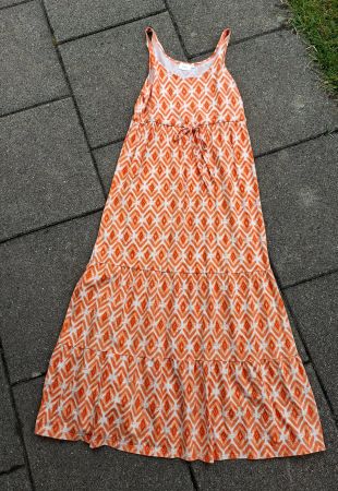Sommerkleid Orange Gr. 36/38