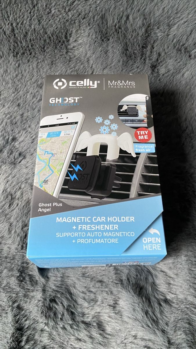 Supporti a parete: Celly Ghost Plus Angel Magnetische Autohalterung Duft Auto – Nuovo e nell'imballaggio originale da Hochwald venduto da _biene_ 2