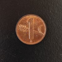 1 Rappen Münze 1995