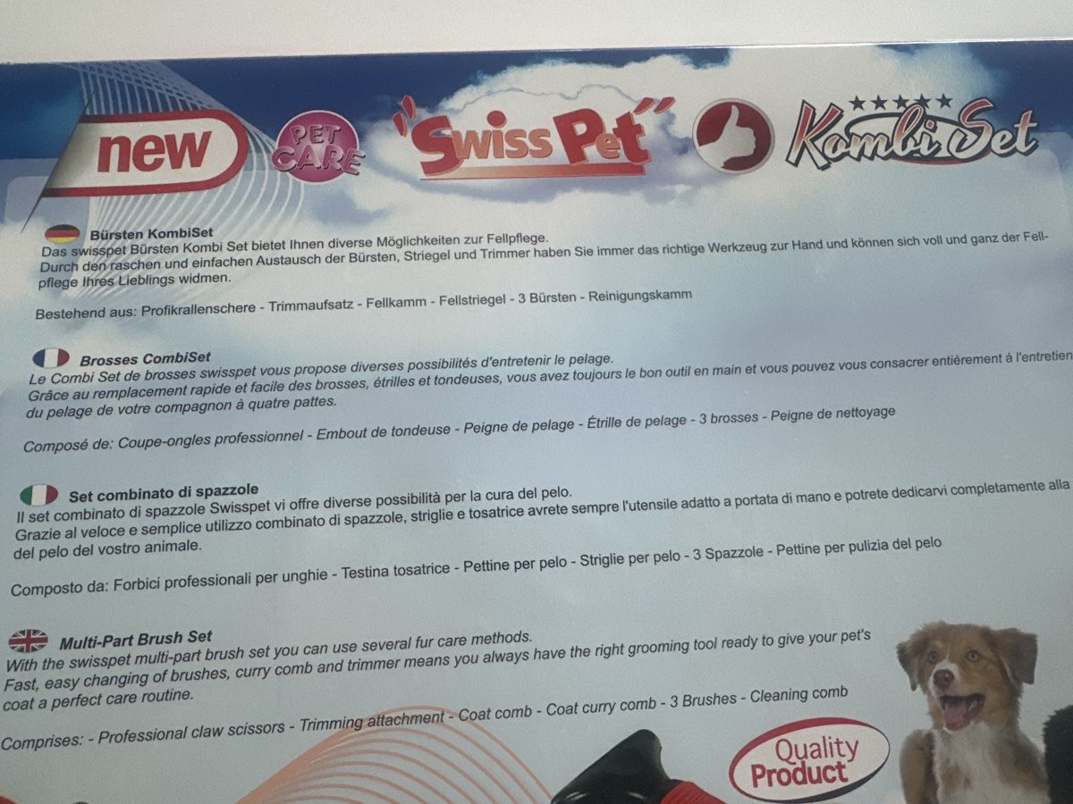Pflegeprodukte & Putzartikel: Bürsten Kombi Set neu – Neu und originalverpackt aus Diepoldsau von Soleil0425 1