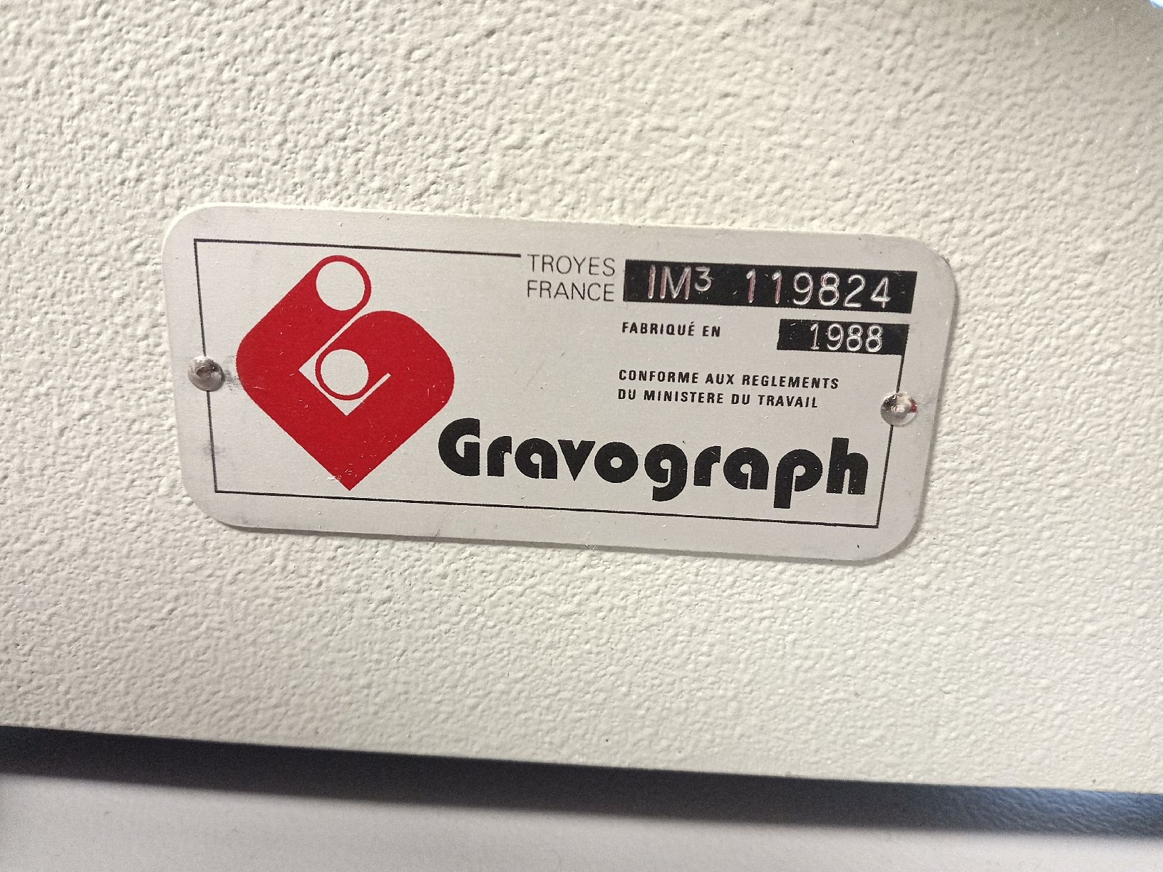 Toutes les machines: Gravographe – D'occasion à Court par olibrador18 3