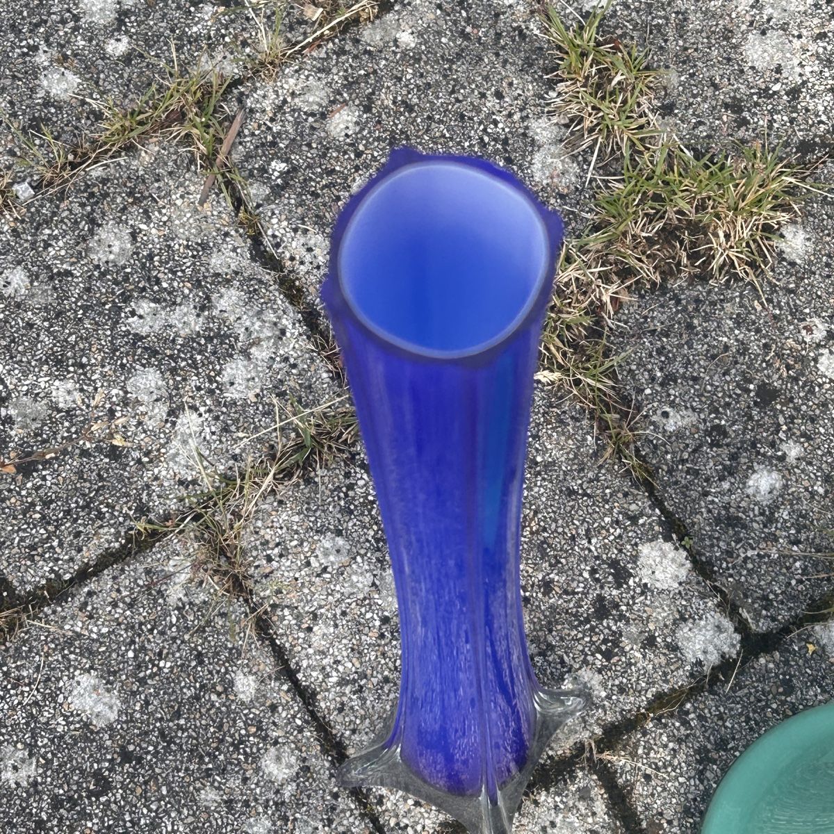 Vasi & Recipienti: 3 grosse dünne Vasen blau/ grün – Usato da Laufen venduto da belleskulptur 2