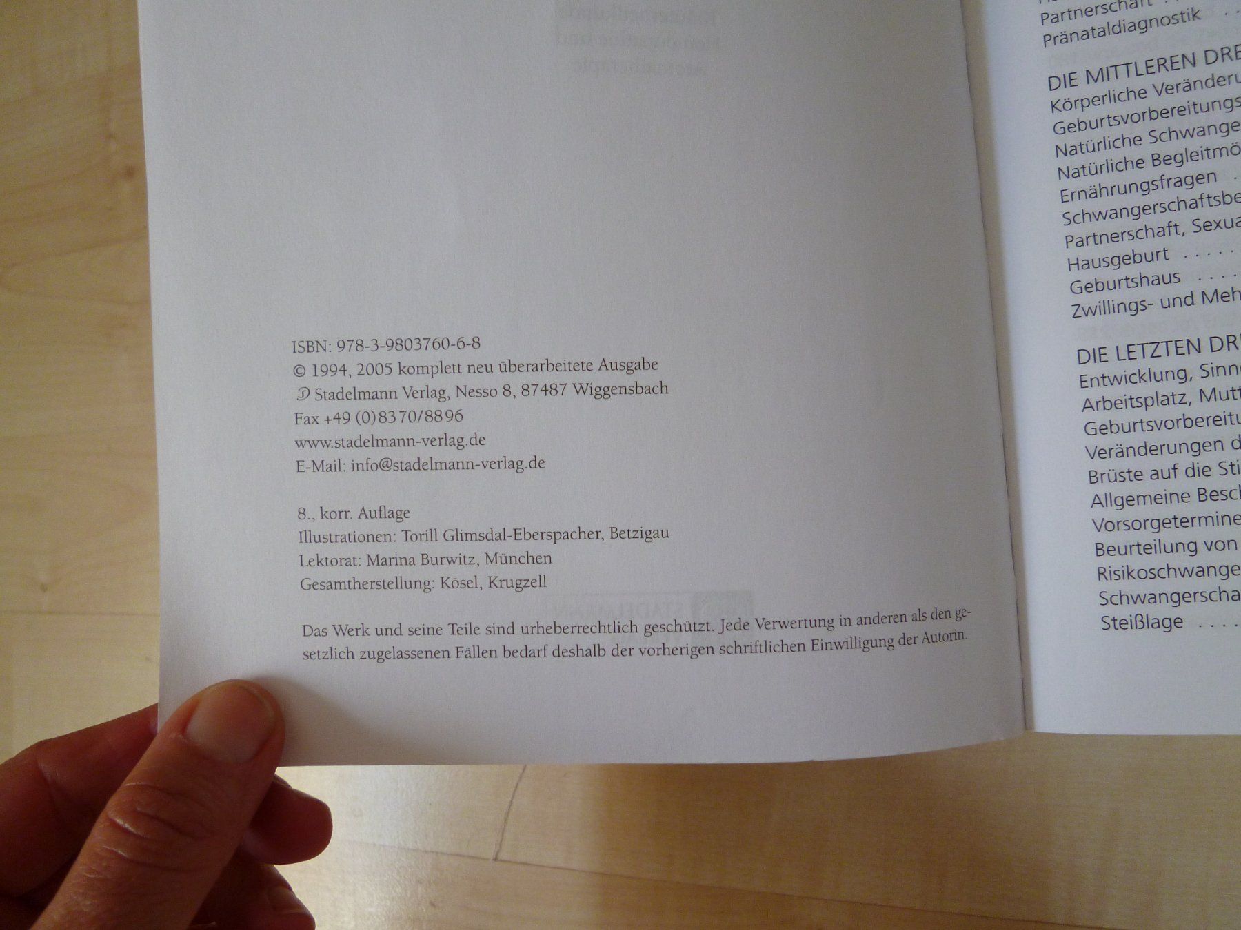 Libri: Die Hebammen-Sprechstunde  Ingeborg Stadelmann – Usato da Dättlikon venduto da Mamakuga 1