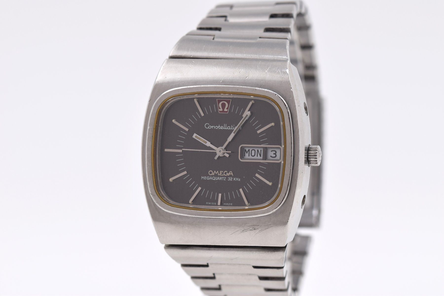Omega Orologi: Omega Constellation Megaquartz Vintage Uhr Ref. 196.0016 – Usato da Arni AG venduto da magnetKRAFT 1