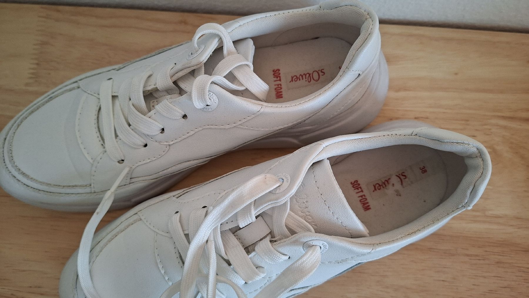 S.Oliver Scarpe da donna: S.Oliver Sneaker, weiss, Gr. 38 – Usato da Kriens venduto da Wolly85 2