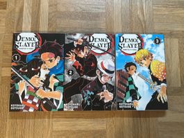 Manga DEMON SLAYER, vol 1-3
