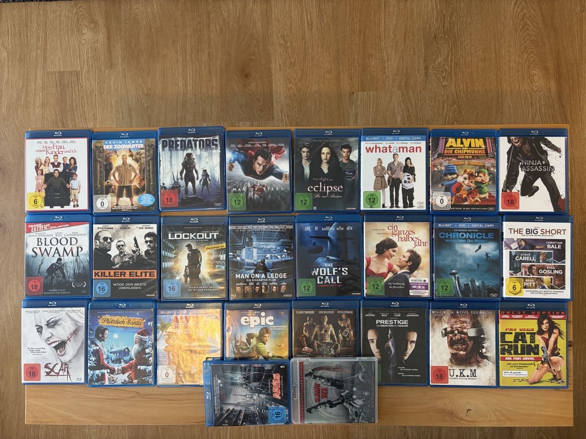 Tutti i DVDs: Bluray Sammlung 50 Stk. 1 – Usato da Flawil venduto da scal21 1