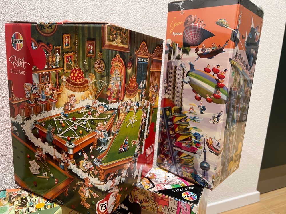 Heye Puzzles: 6x Heye Prades, Ryba etc. vollständig – Gebraucht aus Sennhof von Dealmonster 4