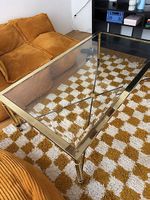 Schöner Vintage-Couchtisch mit Mid-Century-Vibes