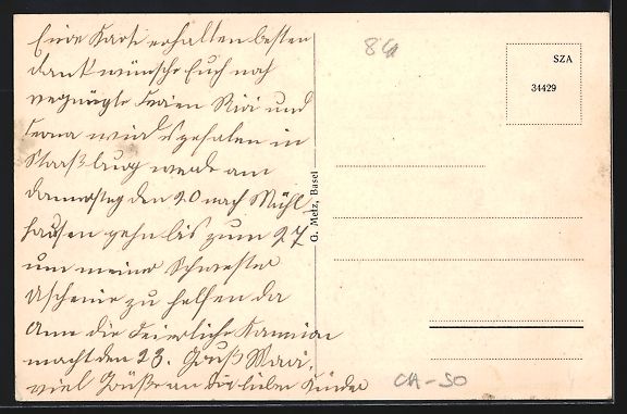 Cartoline postali: Burg im Leimental, Blick auf das Schloss – Usato da Berlin venduto da bartko-reher 1