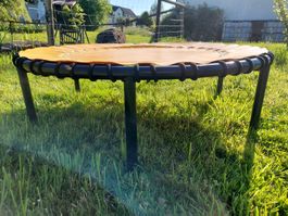 Fitness-Trampolin, gelb, neuwertig, Top Zustand