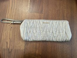 Miu Miu Clutch Beige Leder