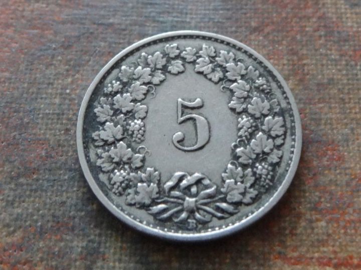 Tutti le monete: 5 Rp. 1920 – Usato da Romanel-sur-Lausanne venduto da Swift13 1