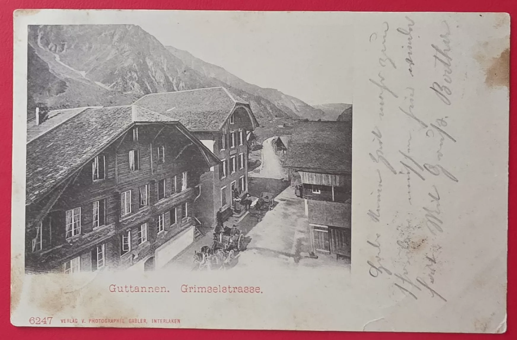 Cartoline postali: Ansichtskarte Guttanne  – Usato da Bern venduto da Kocholo