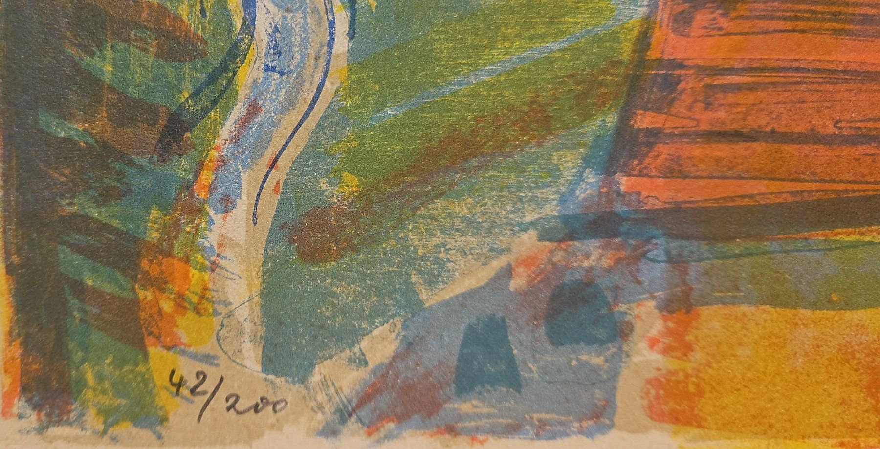 Grafiken & Lithographien: Heinrich Frisch ?? - Lithographie – Gebraucht aus Elgg von cuendetkunst 3