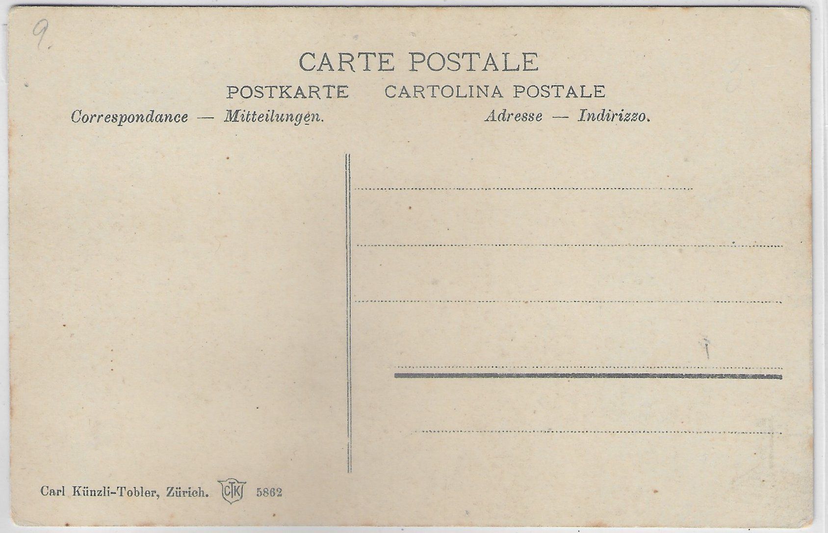 Cartoline postali: St. Gallen - Generalansicht - Litho – Usato da Ettingen venduto da Kartenplanet 1