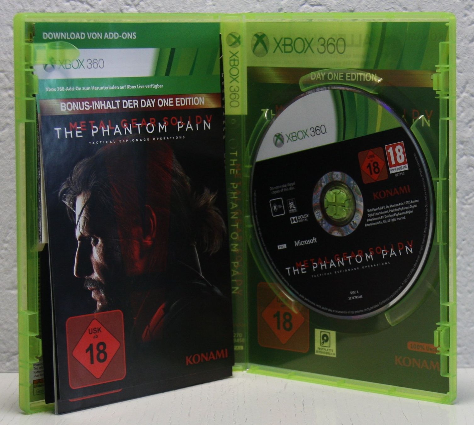 Microsoft Jeux: XBOX360 Metal Gear Solid V – D'occasion à Fisibach par Re-Games24 1