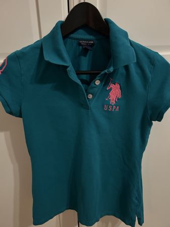 U.S. Polo Assn.  Acqua colour polo shirt, Size S